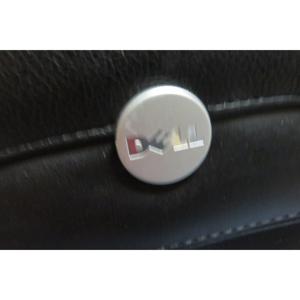 Dell Leather Computer/ Laptop/ Messenger Bag View 2